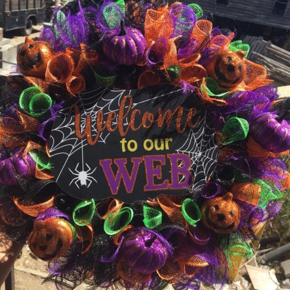 Halloween wreath